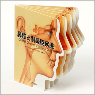 型抜き絵本　鼻腔と副鼻腔疾患